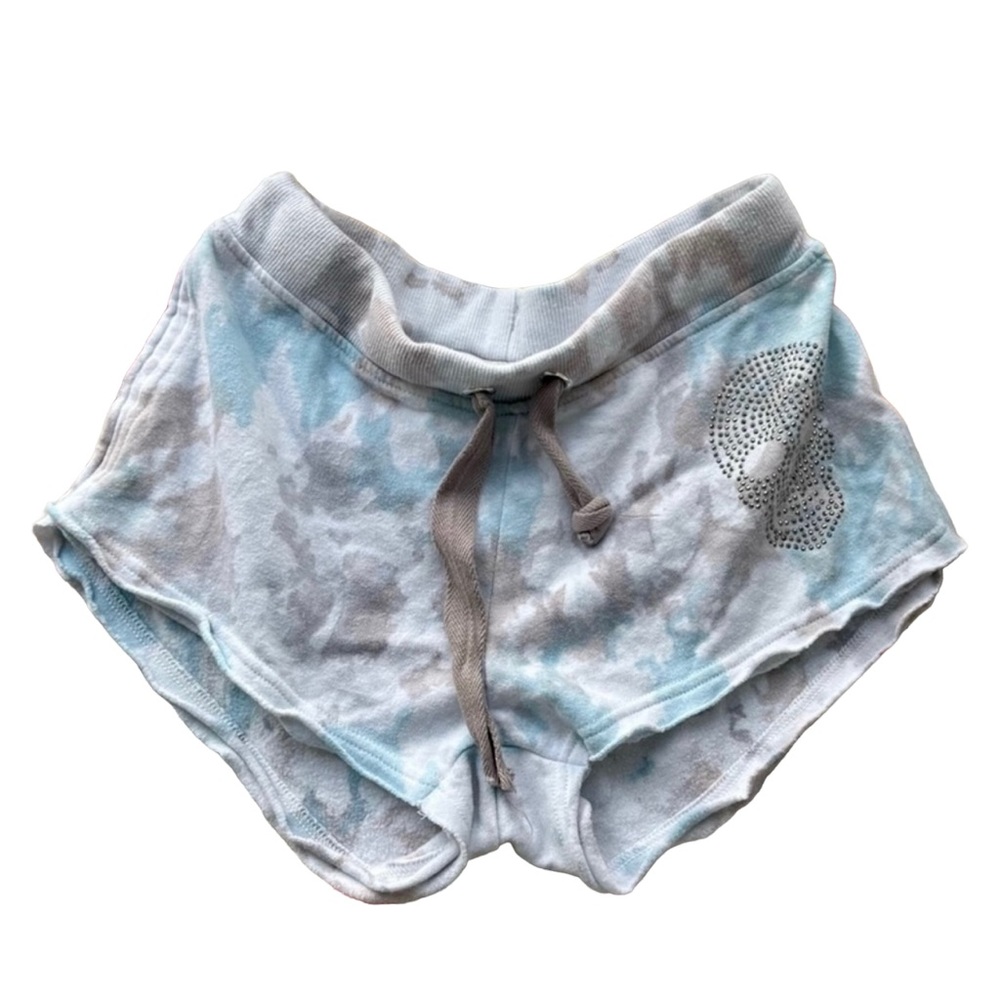 || NEW || Vintage Havana Tie Dye Purple & Blue Soft Pajama Shorts Women’s Small